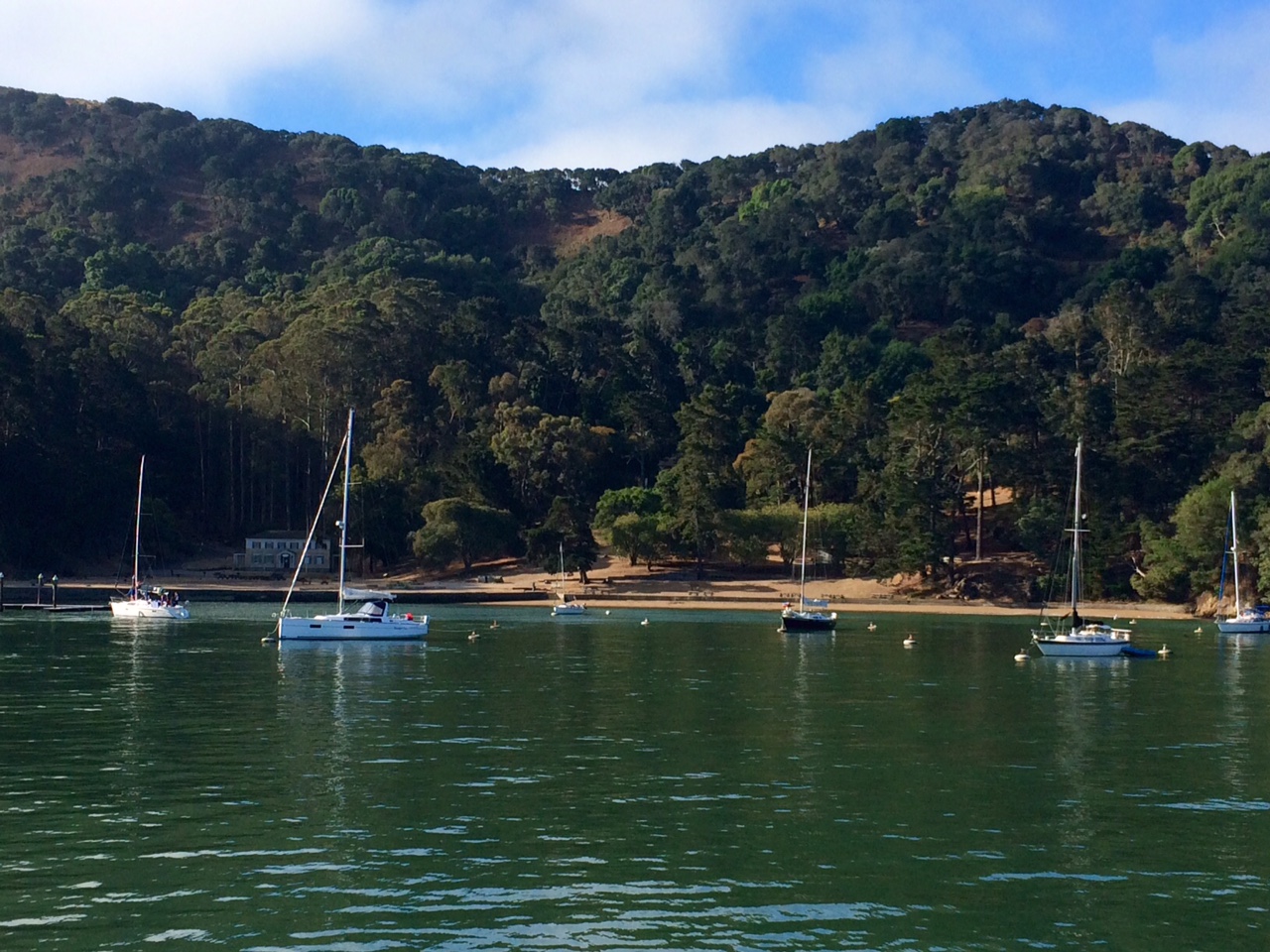 The Visitor Center, which was the race start point, is visible in the distance
