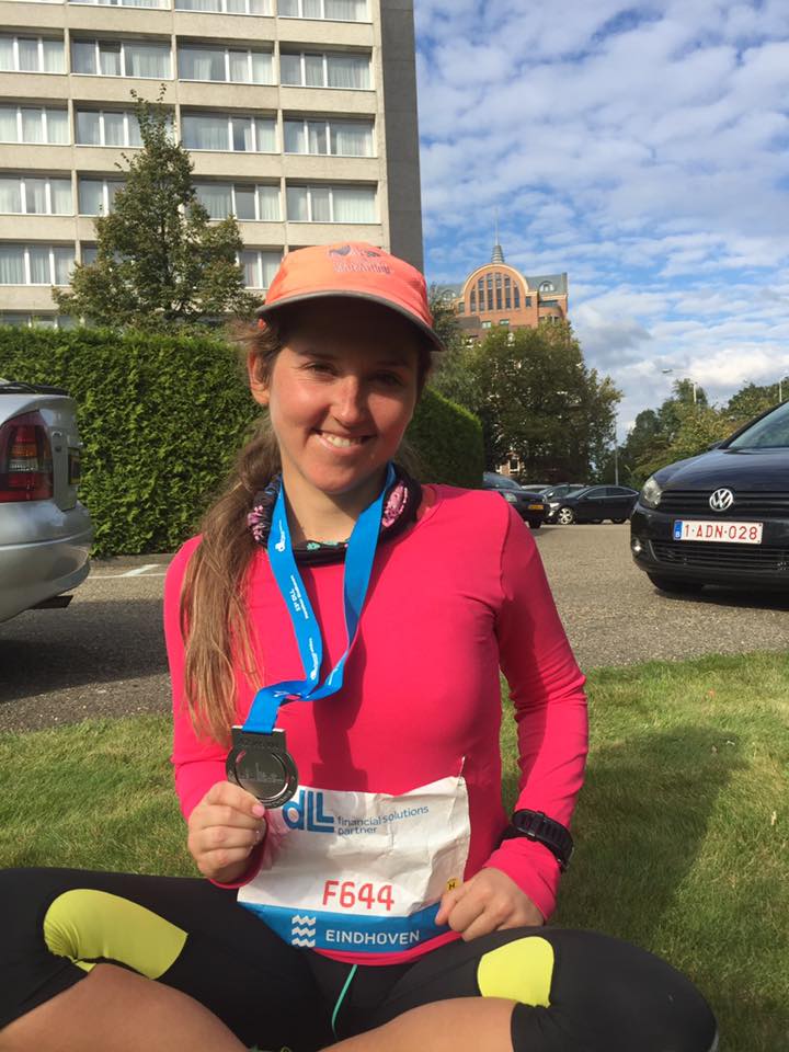 Happy runner