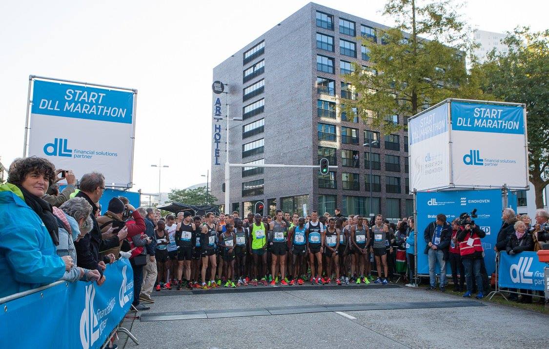 The start line