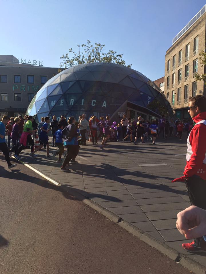 Runners took of in beautiful Eindhoven center