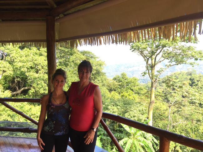With Jill Ruttenberg, owner and wellness director