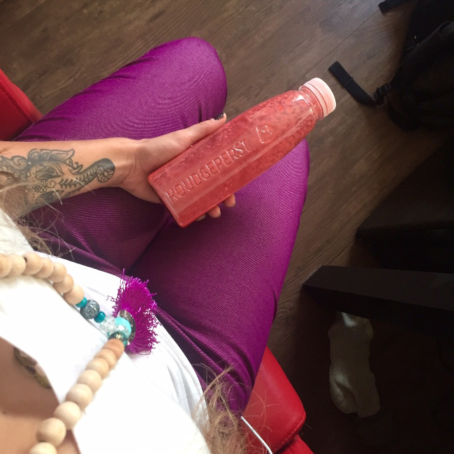 Managed to find a juice in a matching color too!