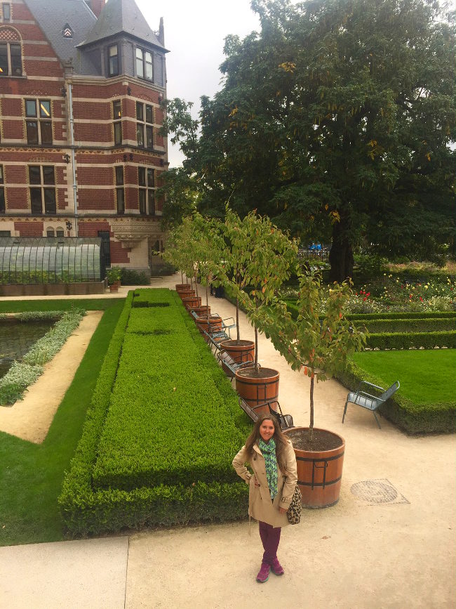 In Amsterdam museum quarter