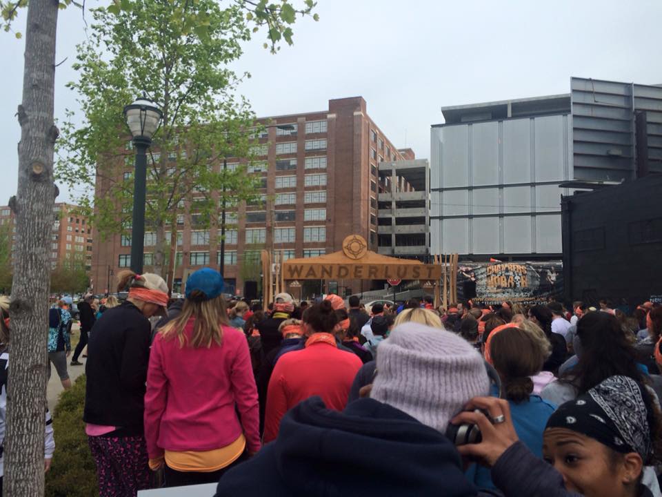 Pre-run crowd